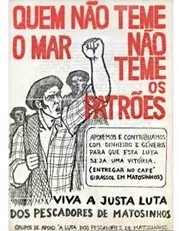 póster - quem não teme o mar, não teme os patrões!